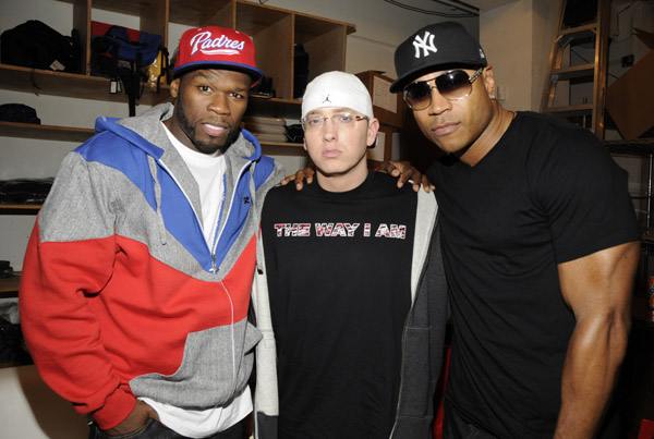 LL COOL J and 50 Cent. Its a Queen's Thing